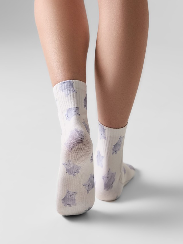 Women's socks CONTE ELEGANT CLASSIC, s.23-25, 1168 beige - 2
