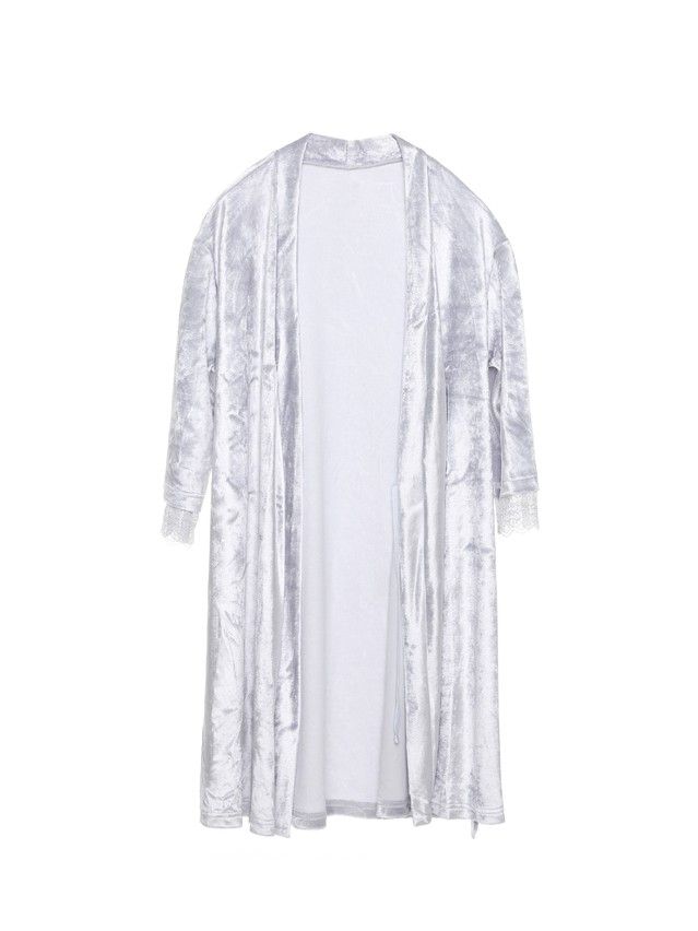 Women's dressing gown Women's dressing gown, s.170-84-90, steel grey - 1