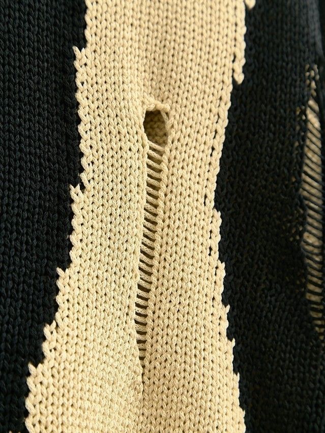 Women's pullover CONTE ELEGANT LDK2552, s.170-84, black-beige - 8