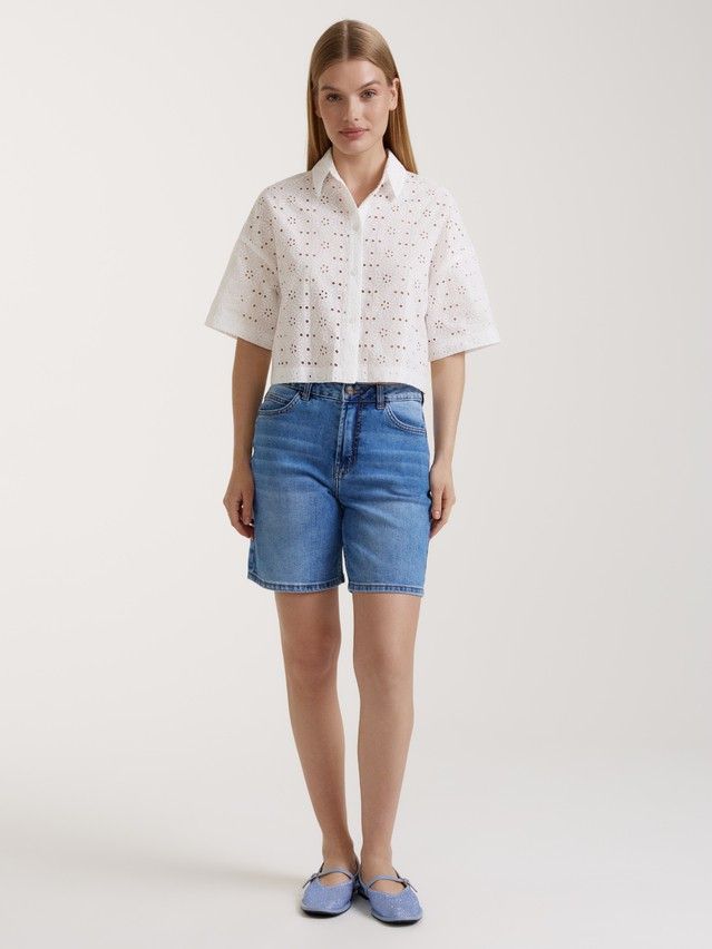 Women's shirt CONTE ELEGANT LBL 3204, s.170-84-90, white - 2