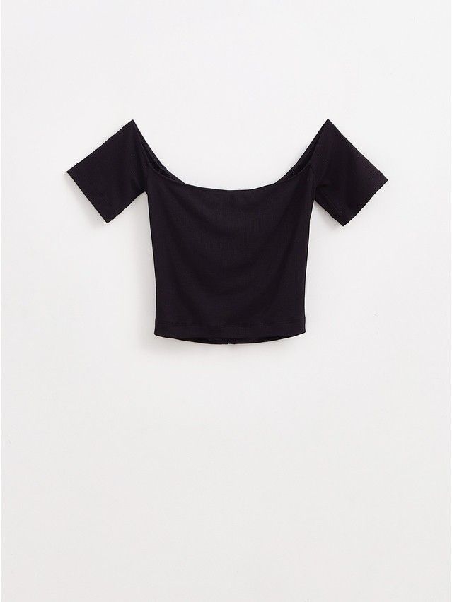 Women's polo neck shirt CONTE ELEGANT LD 2632, s.170-92, black - 8