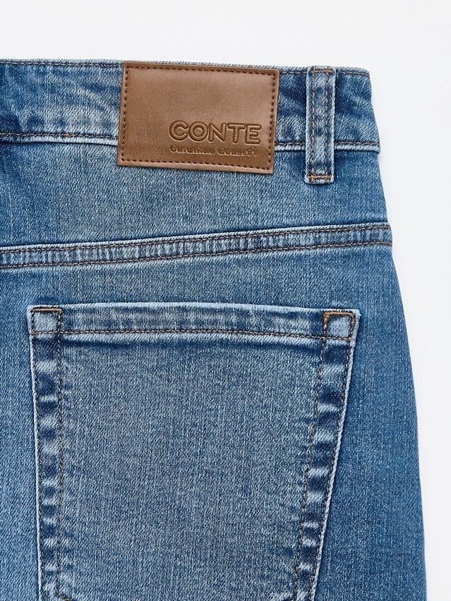 Denim skirt CONTE ELEGANT CON-764, s.170-90, blue - 11