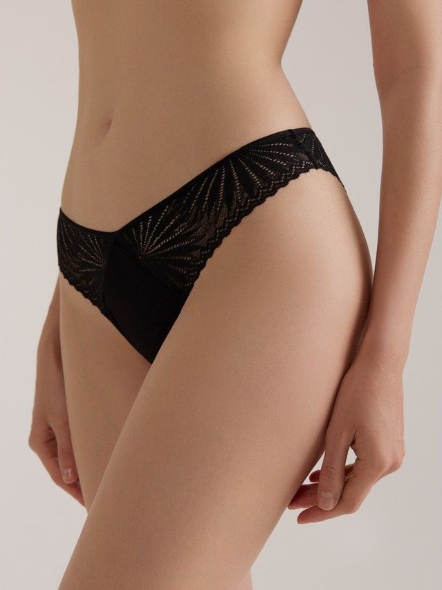 Women's panties CONTE ELEGANT ASTER LBR 2964, s.90, black - 3