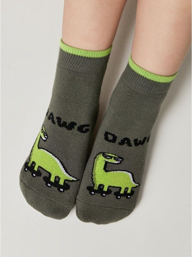 Children's socks CONTE-KIDS SOF-TIKI, s.12, 573 khaki - 2