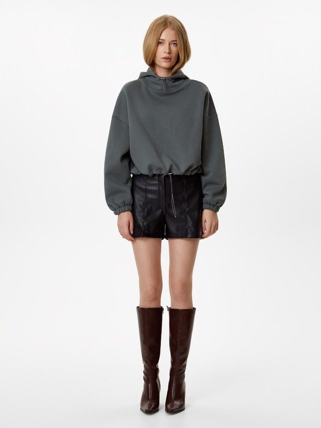 Women's polo neck shirt CONTE LD 3233, s.170-84, khaki - 3