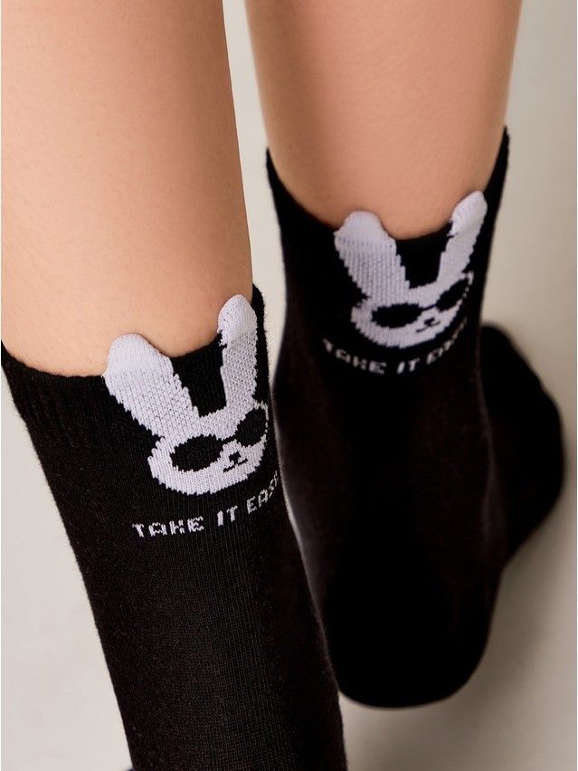 Women's socks CONTE ELEGANT CLASSIC, s.25, 540 black - 1