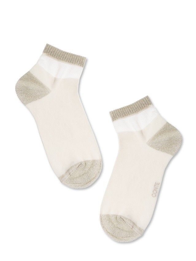 Women's socks CONTE ELEGANT ACTIVE, s.23, 207 milky - 2
