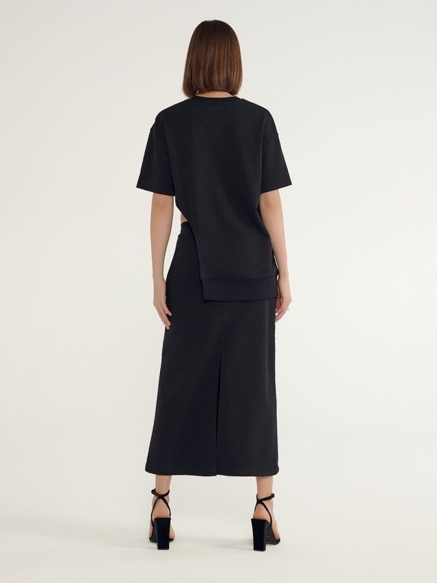 Women's skirt CONTE ELEGANT LU 3080, s.170-90, black - 4
