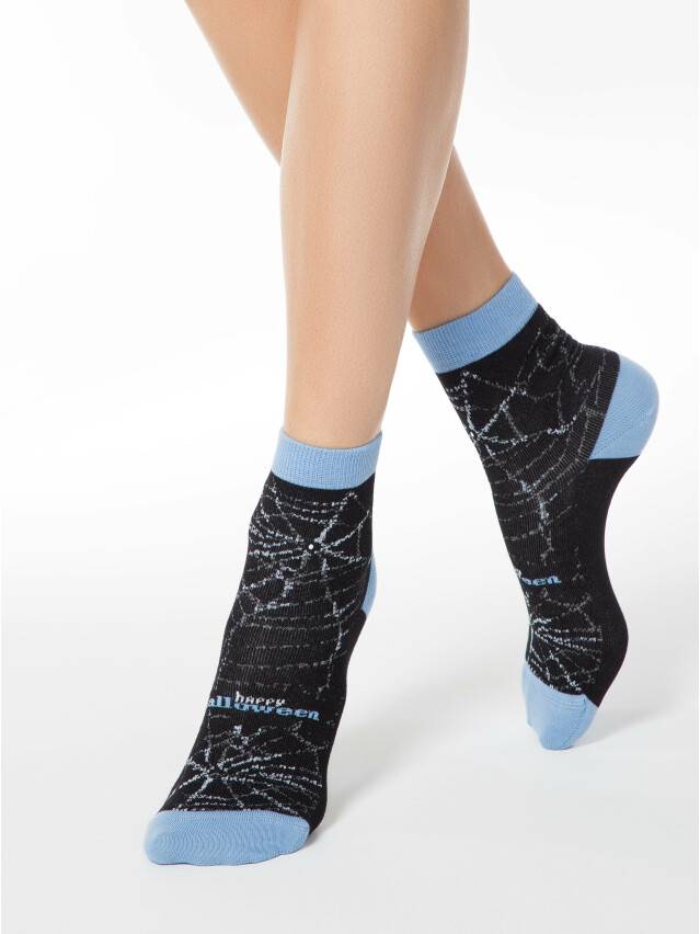 Women's socks CONTE ELEGANT CLASSIC, s.23, 285 black-blue - 1