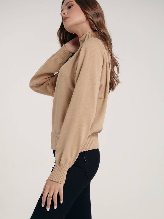 Women's pullover CONTE ELEGANT LDK158, s.170-84, camel - 3