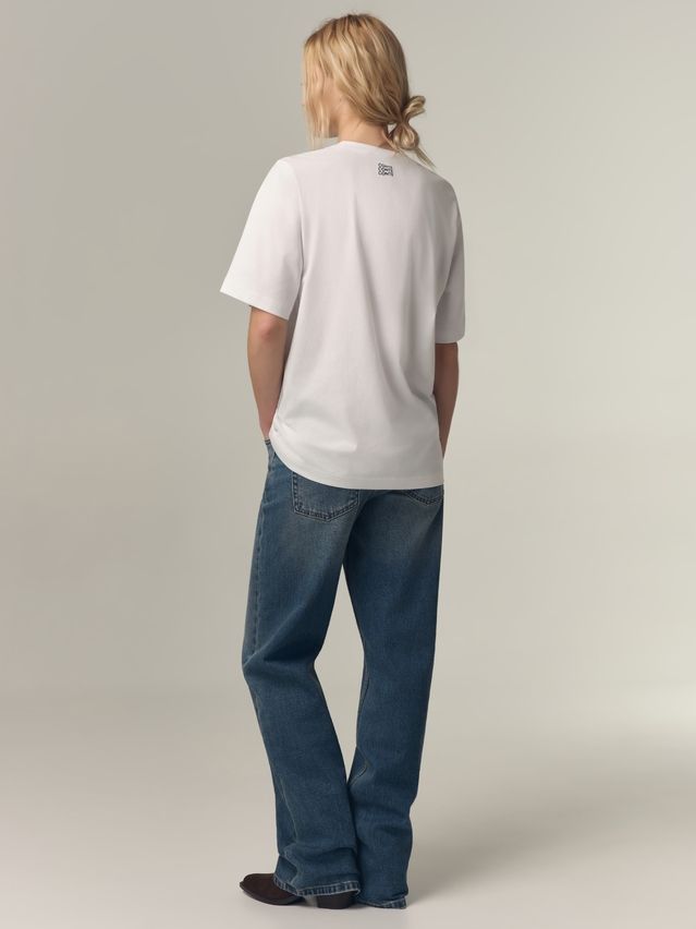 Women's polo neck shirt CONTE ELEGANT LD 3036, s.170-92, white-lingerie - 2