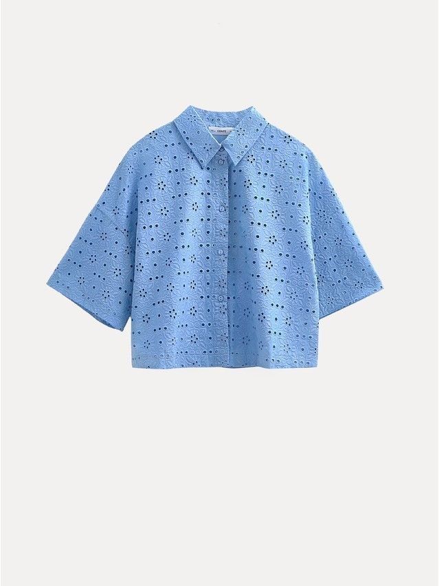 Women's shirt CONTE ELEGANT LBL 3204, s.170-88-94, cornflower - 5