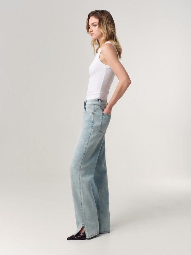 Women's jeans CONTE CON-867, s.164-90, light blue - 3