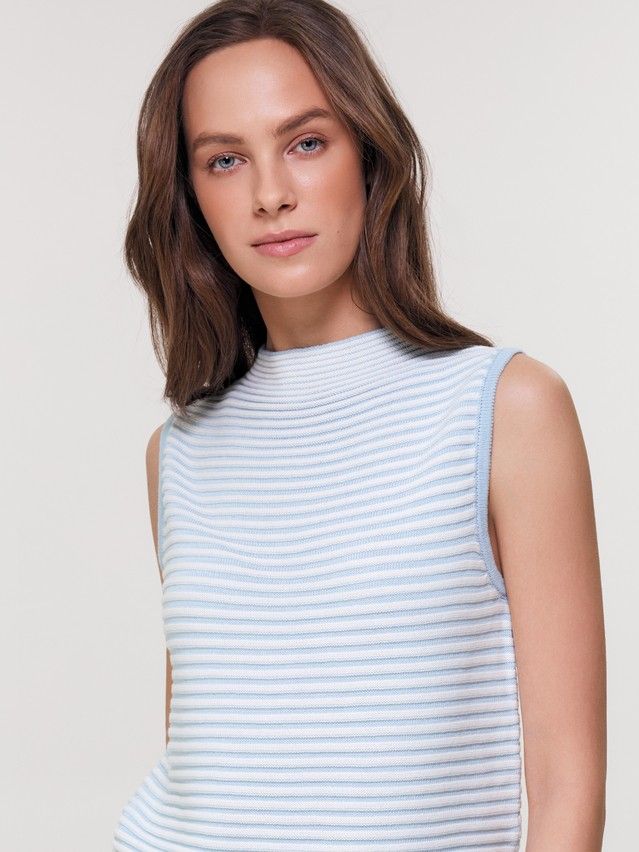 Women's vest CONTE ELEGANT LDK2563, s.170-84, blue - 5