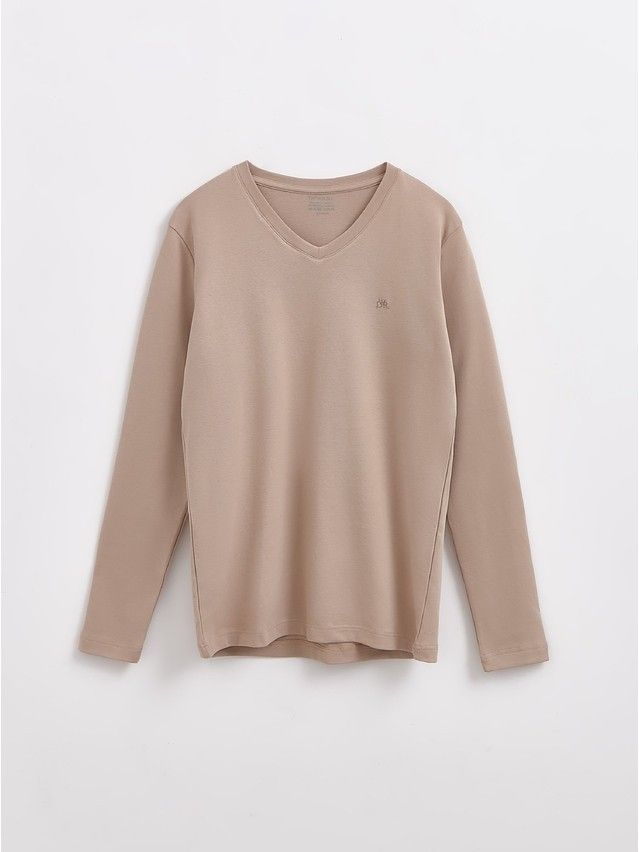 Men's polo neck shirt DiWaRi MD 696, s.170,176-100, light cappuccino - 2