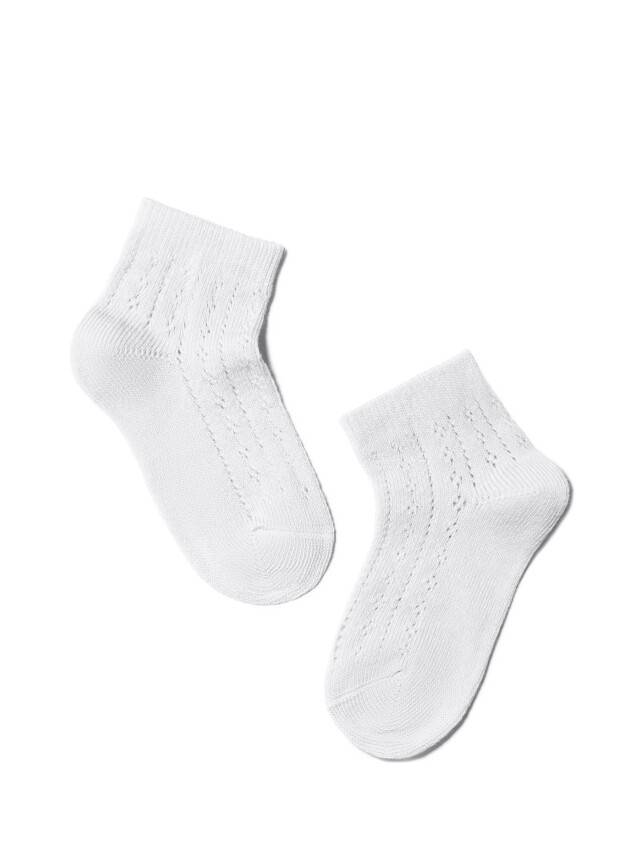 Children's socks CONTE-KIDS MISS, s.12, 112 white - 1