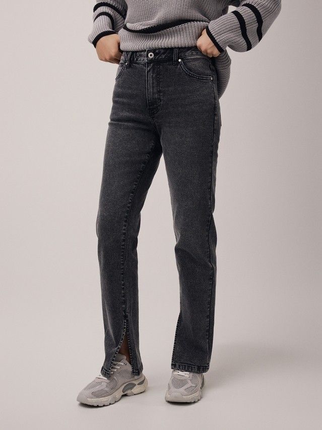 Denim trousers CONTE ELEGANT CON-682, s.170-102, grey - 3