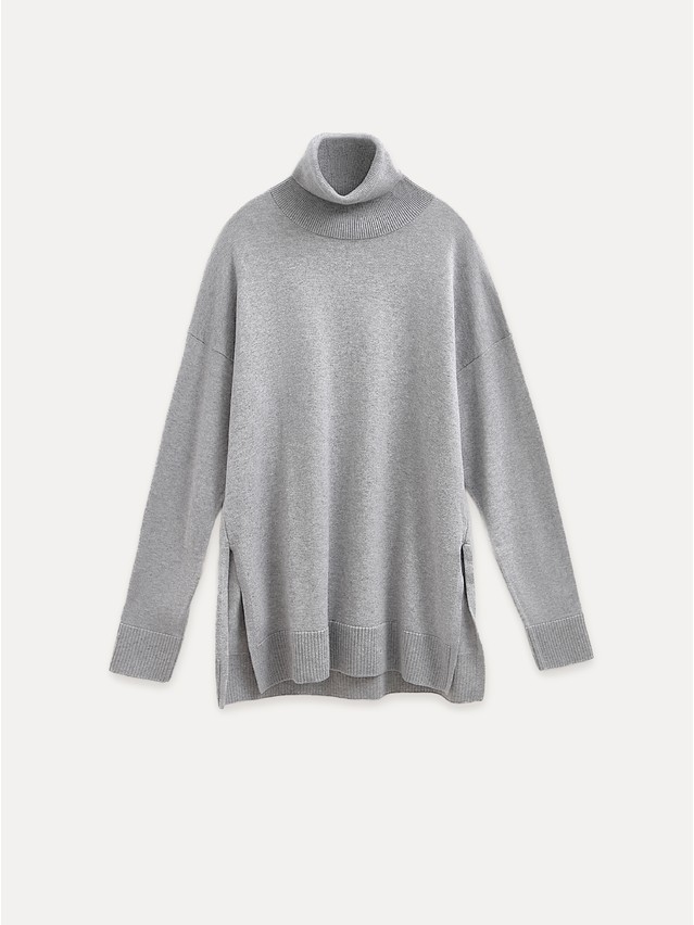 Women's pullover CONTE ELEGANT LDK24109, s.170-84, dark gray melange - 9