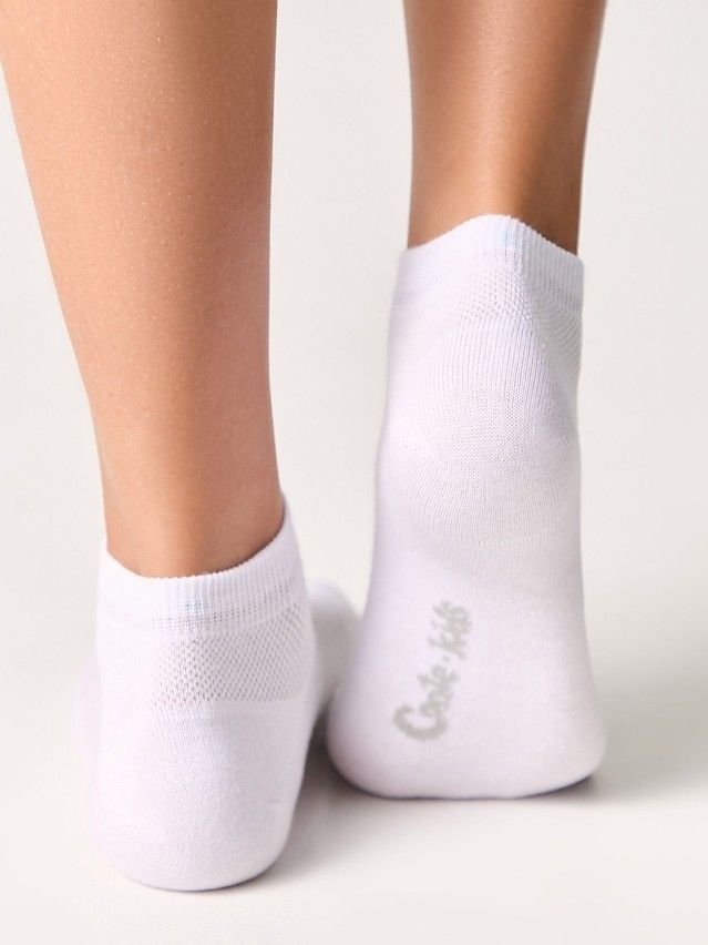 Children's socks ACTIVE (short) 19C-180SP, s. 21-23, 484 white - 3