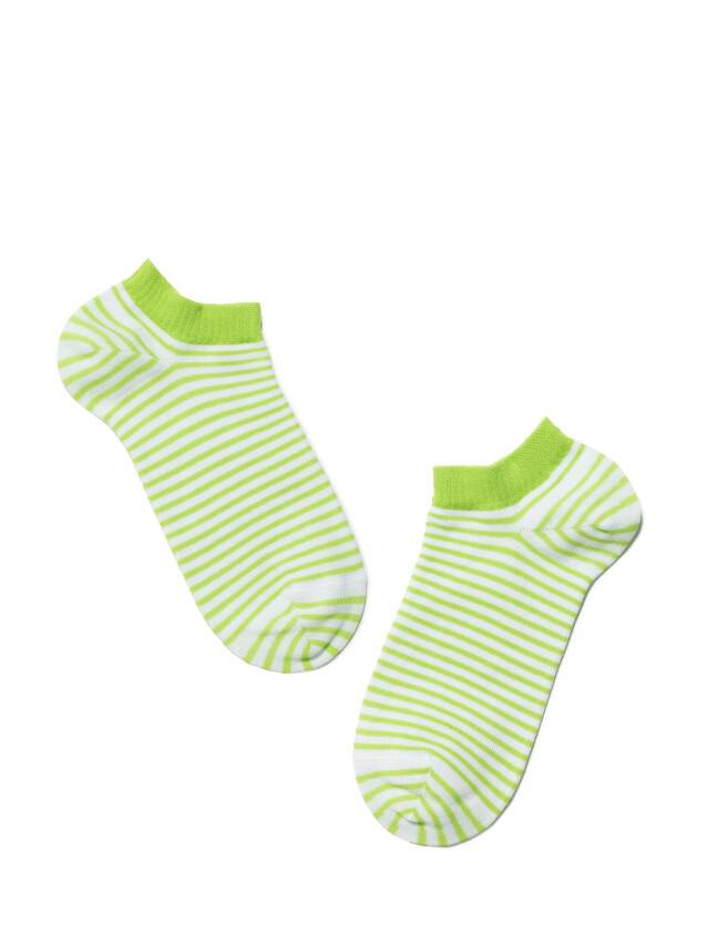 Women's socks CONTE ELEGANT ACTIVE, s.25, 073 white-lettuce green - 2
