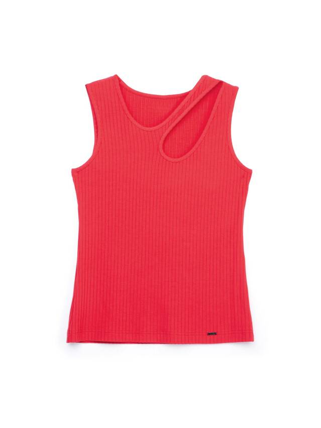 Women's polo neck shirt CONTE ELEGANT LD 892, s.170-92, risky red - 2