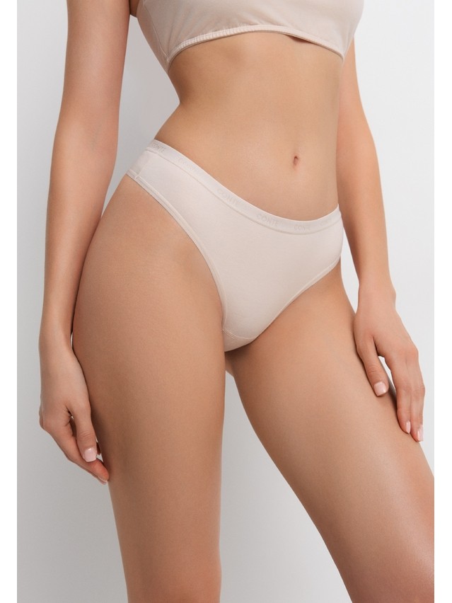 Women's panties CONTE ELEGANT COMFORT COTTON LST 5569, s.90, natural - 5