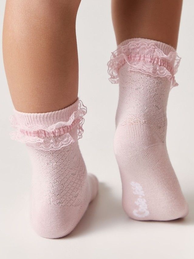 Children's socks CONTE-KIDS TIP-TOP, s.21-23, 081 light pink - 2