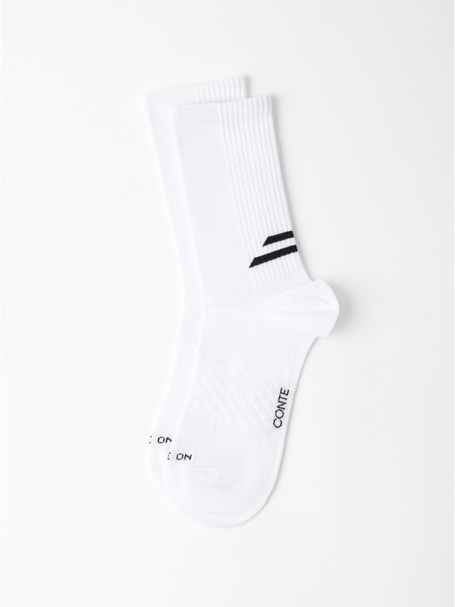 Women's socks CONTE ELEGANT SPORT, s.23-25, 1105 white - 4
