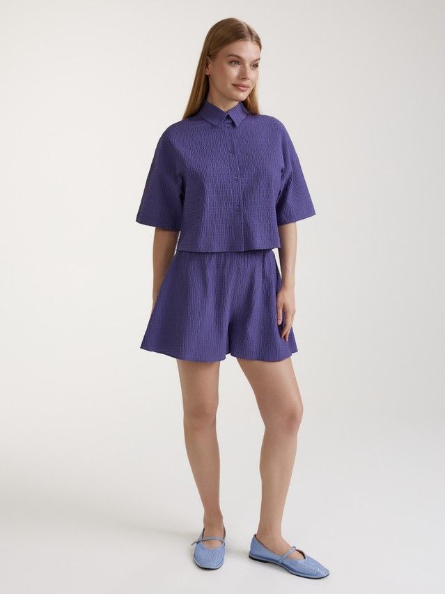 Women's shorts CONTE ELEGANT LS 3163, s.170-84-90, cosmic blue - 1