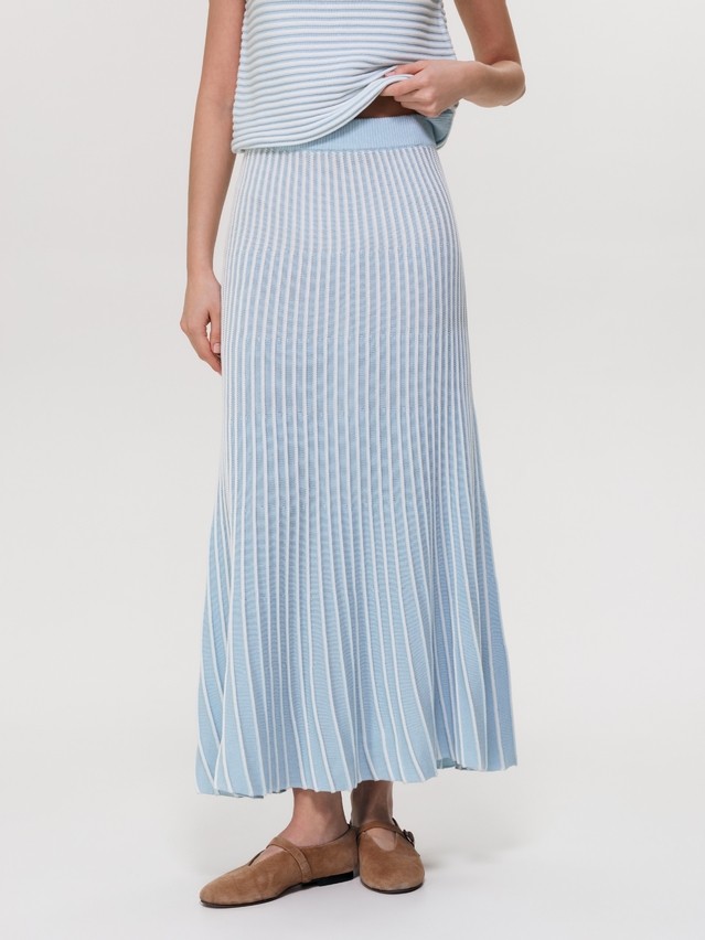 Women's skirt CONTE ELEGANT LDK2564, s.170-90, blue - 4