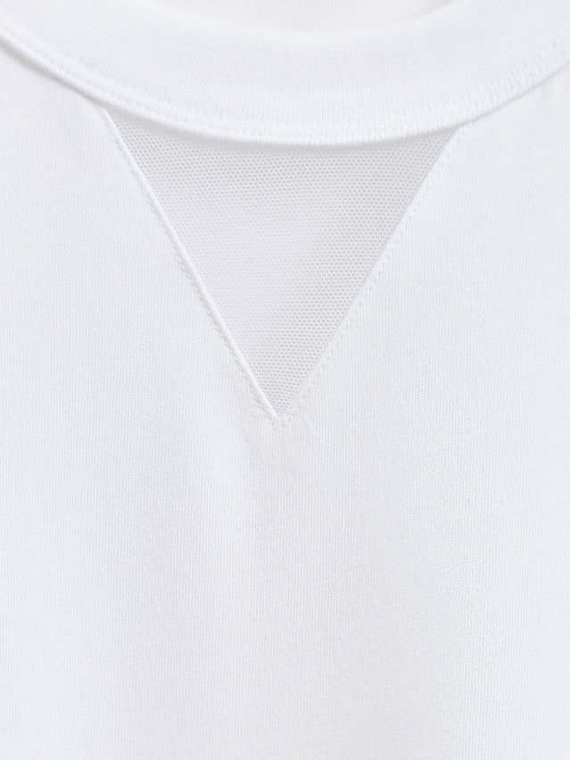 Women's polo neck shirt CONTE ELEGANT LD 3090, s.170-92, white - 6