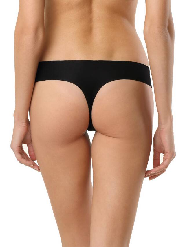 Panties for women INVISIBLE LST 978 (packed in mini-box),s.90, black - 2