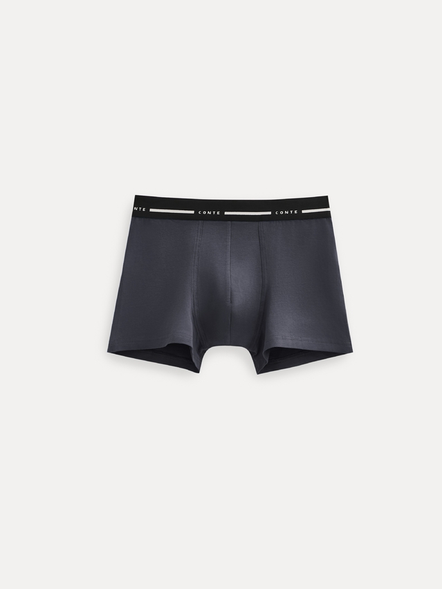 Men's underpants CONTE PREMIUM MSH 3601, s.78,82, steel gray-black - 1