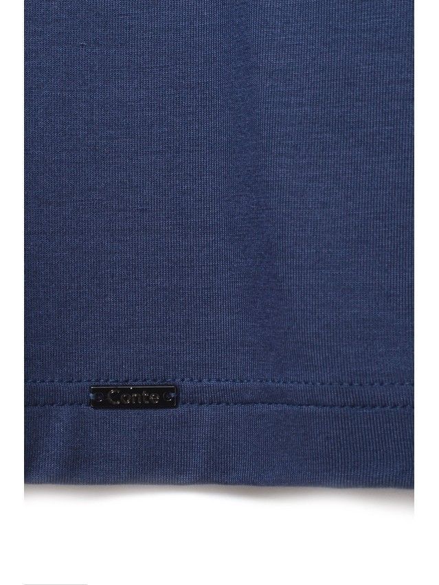 Women's polo neck shirt CONTE ELEGANT LD 820, s.170-92, denim - 6