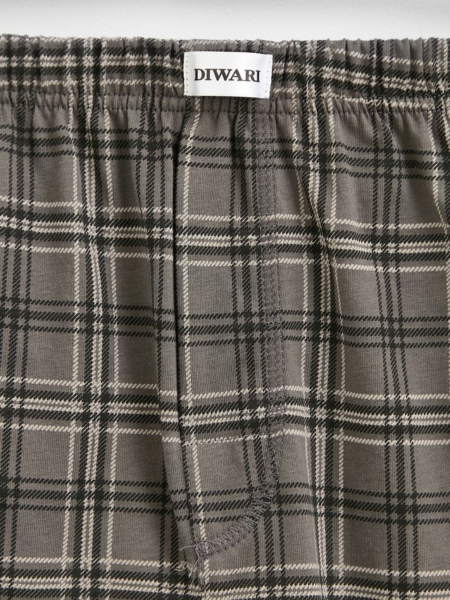 Men's underpants DIWARI BASIC MEN MBX 010, s.78,82, grey check - 3