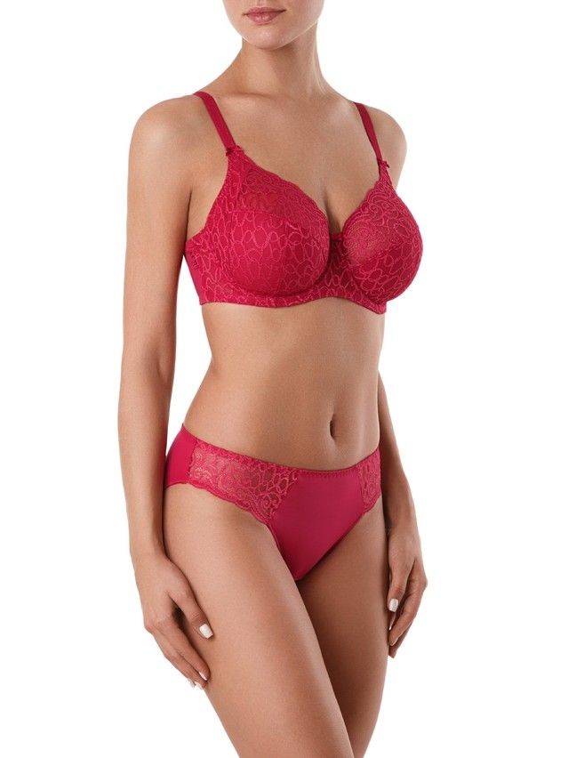 Bra CONTE ELEGANT VOILE RB6029, s.75E, crimson - 3