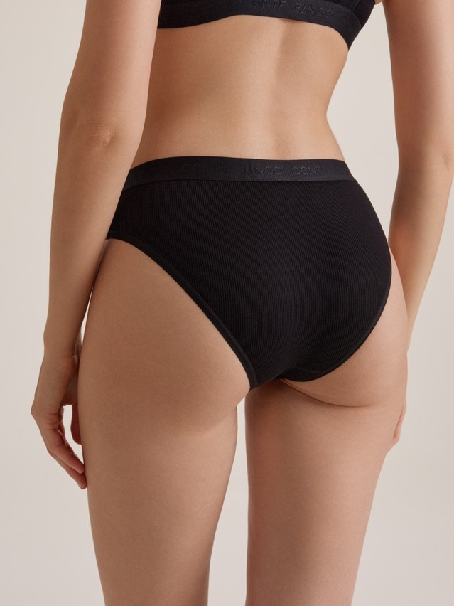 Women's panties CONTE ELEGANT ACTIVE SHAPE LB 3187, s.90, black - 2