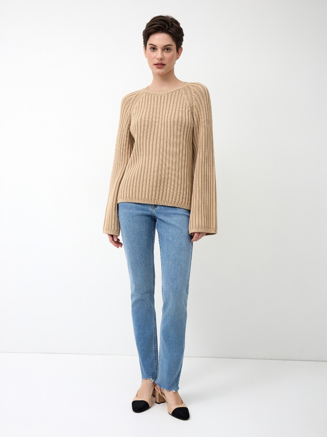 Women's pullover CONTE ELEGANT LDK24117, s.170-84, camel - 3