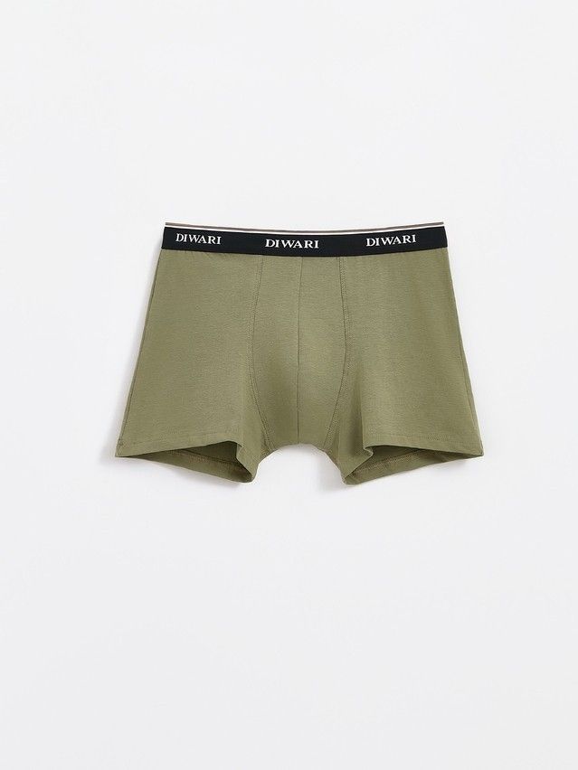 Men's underpants DIWARI PREMIUM MSH 1568, s.78,82, khaki-black strip - 6