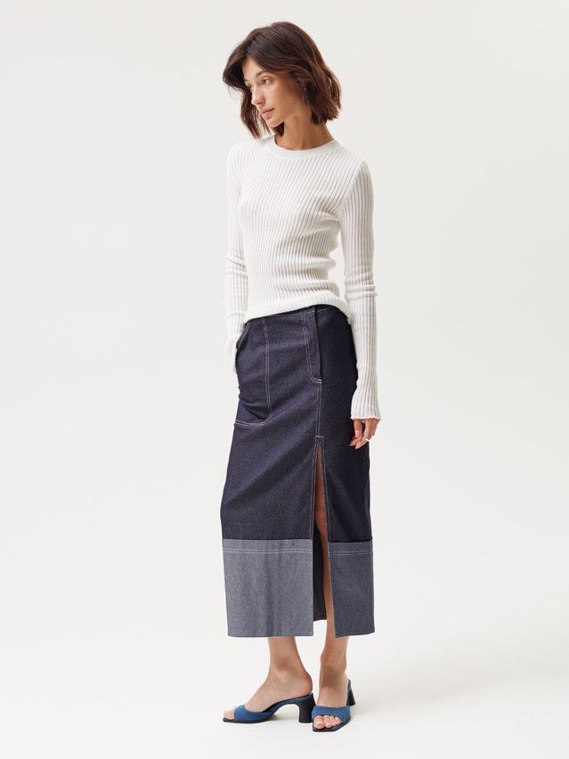 Women's skirt CONTE LU 3685, s.170-90, navy - 2