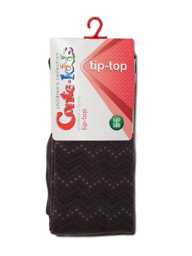 Children's tights CONTE-KIDS TIP-TOP, s.140-146 (22),351 chocolate - 2