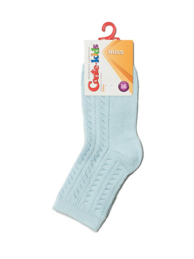 Children's socks CONTE-KIDS MISS, s.24-26, 115 light blue - 2