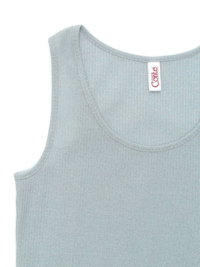 Women's top LD 1130, s.170-100, metallic silver - 6