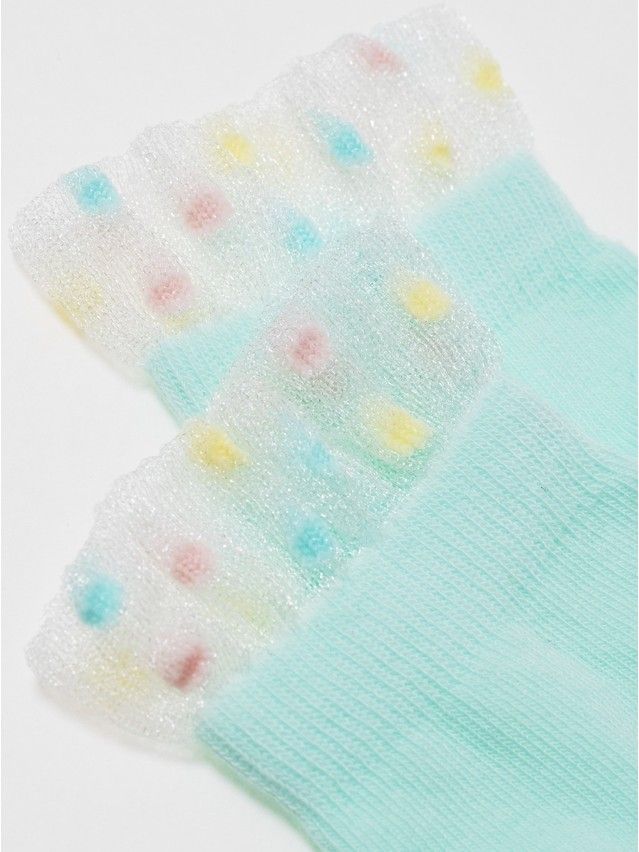Children's socks CONTE-KIDS TIP-TOP, s.21-23, 540 pale turquoise - 5