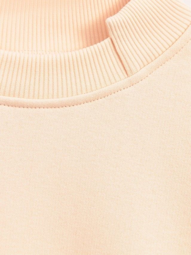 Women's polo neck shirt CONTE ELEGANT LD 2833, s.170-100, milk - 5