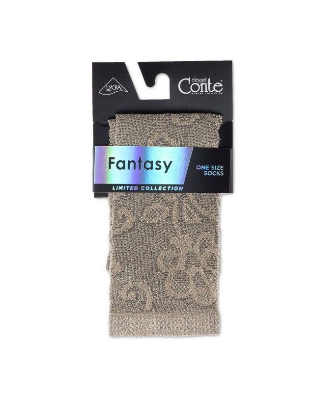 Women's socks CONTE ELEGANT FANTASY, s.23-25, 282 cream - 3