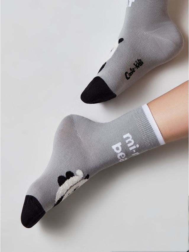 Children's socks CONTE-KIDS TIP-TOP, s.21-23, 421 grey - 2