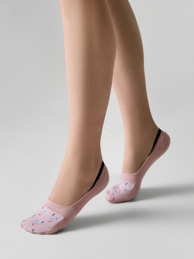 Women's footlets CONTE ELEGANT CLASSIC, s.23-25, 1161 ash pink - 1