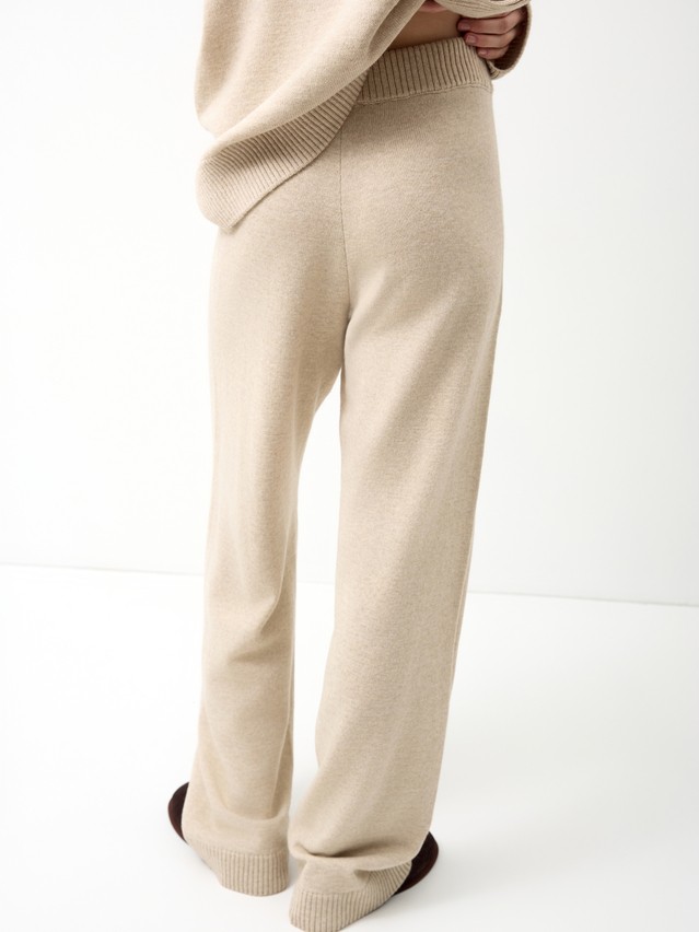 Women's trousers CONTE ELEGANT LDK24131, s.170-102, beige - 4