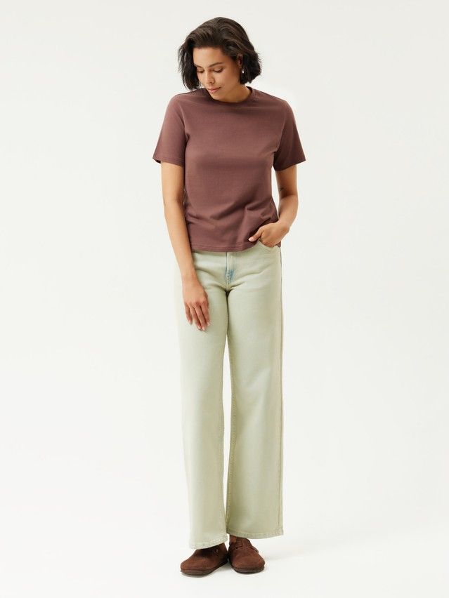 Women's jumper CONTE ELEGANT BASIC COLLECTION LD 5024, s.170-84, chocolate - 1